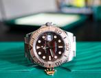 ROLEX YACHTMASTER 40MM BROWN DIAL 126621 2020 “WORN, Sieraden, Tassen en Uiterlijk, Horloges | Heren, Staal, Ophalen of Verzenden