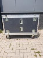 Flightcase zwart B62 L128 H96/73, Ophalen, Gebruikt, Overige instrumenten, Flightcase