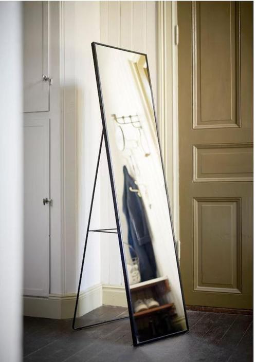 Karmsund staande spiegel, Huis en Inrichting, Woonaccessoires | Spiegels, Zo goed als nieuw, Minder dan 50 cm, 150 tot 200 cm