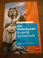 SDU wettenbundel “Burgerlijk (proces) recht”, Zo goed als nieuw, Sdu, Alpha, HBO