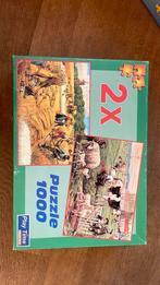 Puzzel met ouderwetse plaatjes, Ophalen of Verzenden, Meer dan 50 stukjes, Zo goed als nieuw, 6 jaar of ouder