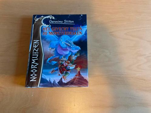 Het gevecht tegen de monsterdraken - Geronimo Stilton, Boeken, Kinderboeken | Jeugd | 10 tot 12 jaar, Zo goed als nieuw, Ophalen of Verzenden