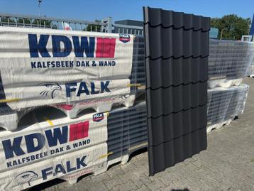 Dakpanplaten Zwart uit Voorraad €11,14m2 / Sandwichpanelen / beschikbaar voor biedingen