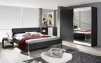 Slaapkamer set Bonn grijs metallic wit spiegel AANBIEDING!!!, Huis en Inrichting, Slaapkamer | Complete slaapkamers, Nieuw, Ophalen of Verzenden