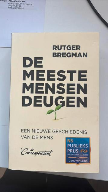 Rutger bregman de meeste mensen deugen beschikbaar voor biedingen