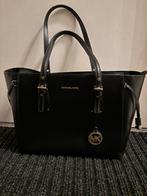 Michael Kors Voyager tas met laptopvak, Ophalen of Verzenden, Gebruikt, Zwart, Handtas