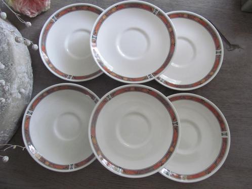 6 Wedgwood Metallised Grote Schotels, Huis en Inrichting, Keuken | Servies, Gebruikt, Kop(pen) en/of Schotel(s), Overige stijlen