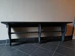 Wandrek kapstok landelijk brocante zwart, Huis en Inrichting, Woonaccessoires | Kapstokken, Zo goed als nieuw, Minder dan 100 cm