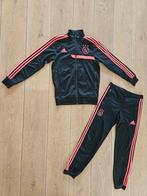 Trainingspak Adidas/Ajax maat 36/38, Zwart, Ophalen of Verzenden, Adidas, Voetbal