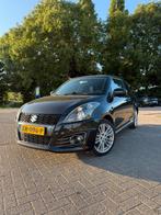 Suzuki Swift 1.6 3D Sport 2012 Zwart, Auto's, Voorwielaandrijving, Euro 5, 4 cilinders, Handgeschakeld