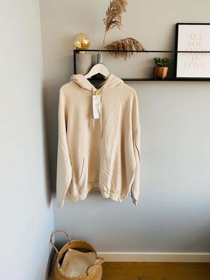 Trui/ sweater/ sweatshirt/ shirt/ top van H&M, maat XL/42, Kleding | Dames, Truien en Vesten, Nieuw, Maat 42/44 (L), Beige, Ophalen of Verzenden