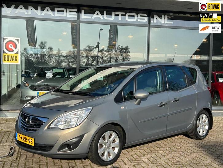 Opel Meriva 1.4 Turbo Cosmo Aut. Navi Clima Cruise Camera NA, Auto's, Opel, Bedrijf, Te koop, Meriva, ABS, Achteruitrijcamera