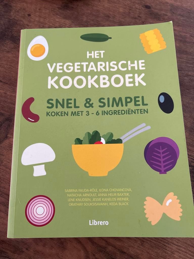 Het Vegetarische Kookboek - Snel & Simpel, Voorgerechten en Soepen, Ophalen of Verzenden, Zo goed als nieuw, Europa
