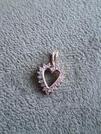 14 k gouden hanger met zirkonia, Ophalen of Verzenden, Zo goed als nieuw, Goud, Goud