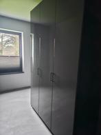 Ikea kastdeuren 3 x PAX 50 x 229, Fardal hoogglans grijs, Ophalen, 200 cm of meer, 50 tot 100 cm, Zo goed als nieuw