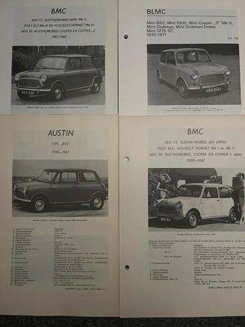 Mini, Bmc, Austin, Blmc vraagbaak  Olyslagers 1959-1971 beschikbaar voor biedingen
