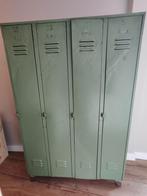 Vintage locker kast machine groen, Huis en Inrichting, Kasten | Lockerkasten, Gebruikt, Ophalen of Verzenden