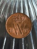 1 cent 1876, Ophalen of Verzenden, Koning Willem III, 1 cent