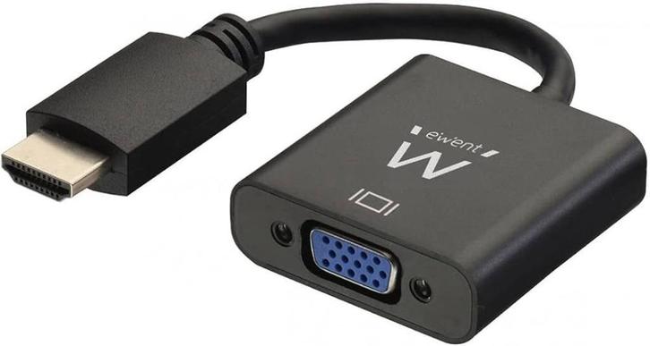 Ewent EW9864 - HDMI to VGA (Male to Female) Converter Comput, Computers en Software, Pc- en Netwerkkabels, Gebruikt, Verzenden