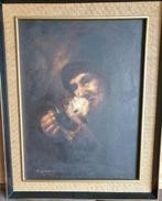 Schilderij van t wong met klassieke lijst, Ophalen
