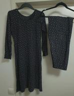 Zwart Paars Shalwar Kamis Indiase Pak Maat S, Overige typen, Zwart, Ophalen of Verzenden, Zo goed als nieuw