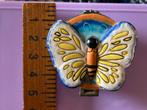 Pillendoosje vlinder porselein oudje, Ophalen of Verzenden