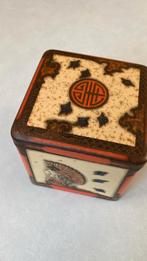 Antieke Niemeyer Theeblik, Ophalen, Minder dan 50 cm, Gebruikt, Overige materialen