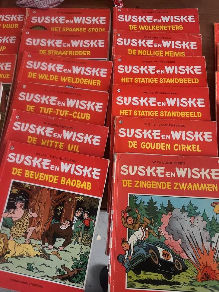 Suske en Wiske Collectie, Boeken, Stripboeken, Gelezen, Meerdere stripboeken, Ophalen of Verzenden