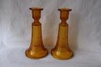 Antieke Val Saint Lambert Allard kaarsenhouders c 1930, Ophalen of Verzenden