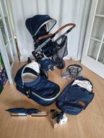 Joolz day kinderwagen set met accessoires in goede staat, Kinderen en Baby's, Kinderwagens en Combinaties, Zo goed als nieuw, Verstelbare duwstang