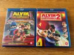 Blu-ray's Alvin and the Chipmunks 1 en 2 - NL-Uitgaven, Ophalen of Verzenden, Tekenfilms en Animatie