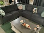 Hoekbank stof grijs hoekbanken 3 delen - kleine vergoeding, Ophalen, 250 tot 300 cm, Gebruikt, Hoekbank