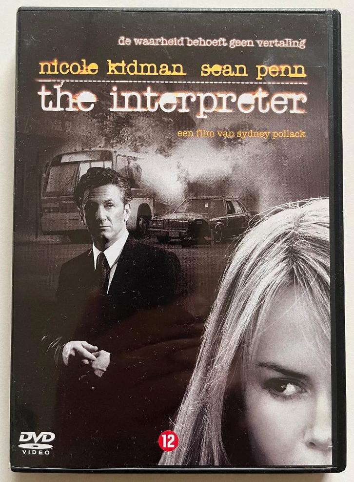 DVD The interpreter (Sean Penn Nicole Kidman Sydney Pollack), Cd's en Dvd's, Dvd's | Actie, Zo goed als nieuw, Actiethriller, Vanaf 12 jaar
