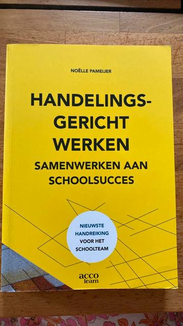 Noëlle Pameijer - Handelingsgericht werken beschikbaar voor biedingen
