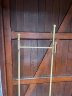 Stijlvolle gouden kapstok met marmeren voet, M, Ophalen of Verzenden, Zo goed als nieuw, Metaal