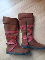 Suède dameslaars mt 7,5 = 41 - merk Loints, Ophalen of Verzenden, Zo goed als nieuw, Bruin, Hoge laarzen