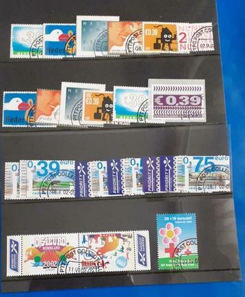 Lot postzegels 2001-2002 - postfris gestempeld beschikbaar voor biedingen