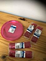 Kunststof Bestekset en borden- Nieuw! - roze, Kunststof, Nieuw, Ophalen of Verzenden, Vaatwasserbestendig