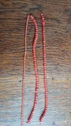 Bloedkoraal strengen, Ophalen of Verzenden, Overige materialen, Ketting