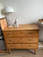 Vintage Berken Ladekastje - Scandinavisch Design, Huis en Inrichting, Kasten | Dressoirs, Ophalen, Gebruikt, 50 tot 100 cm, Met lade(s)