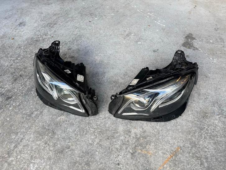 Mercedes W213 Koplampen Set, Auto-onderdelen, Verlichting, Mercedes-Benz, Gebruikt, Ophalen of Verzenden