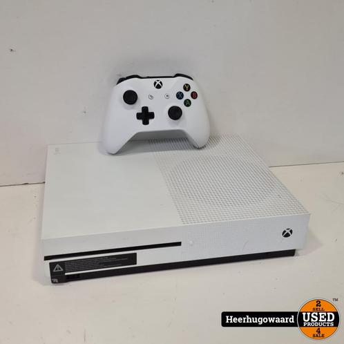 Xbox One S 1TB Disc Edition Wit Compleet in Goede Staat, Spelcomputers en Games, Spelcomputers | Xbox One