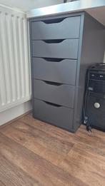 Bureau met Kallax ladekast en poten, Ophalen, Zo goed als nieuw, Bureau