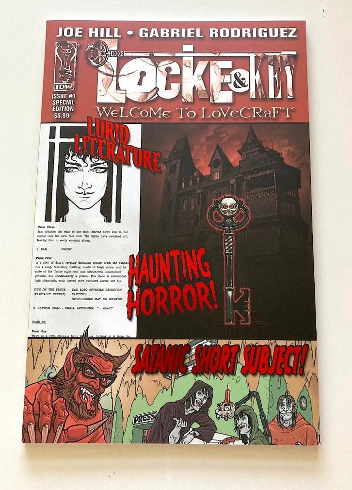 Locke and Key - Welcome To Lovecraft #1 Special Edition, Boeken, Strips | Comics, Nieuw, Eén comic, Amerika, Ophalen