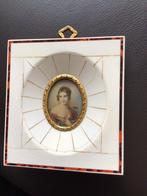 Miniatuurtje van Paulina Borghese., Antiek en Kunst, Kunst | Schilderijen | Klassiek, Ophalen of Verzenden