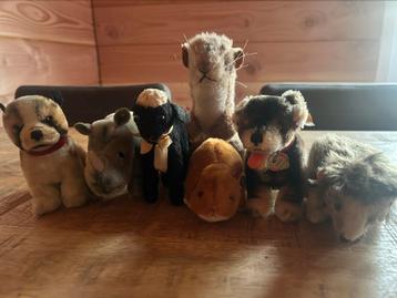 Steiff diverse dieren beschikbaar voor biedingen