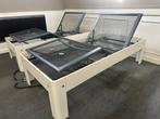 Auping Auronde bed 90x200 incl Auping Inizio matras, 90 cm, Eenpersoons, Wit, Ophalen of Verzenden