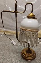 staande lamp met kraaltjes, Antiek en Kunst, Antiek | Lampen, Ophalen of Verzenden