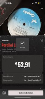 Blondie - Parallel Lines LP, Ophalen of Verzenden, Gebruikt, 12 inch