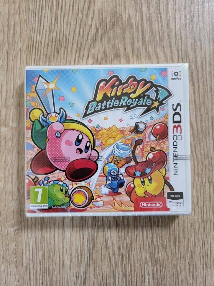 Kirby Battle Royale 3DS (Gesealde Game) *NEW*, Spelcomputers en Games, Games | Nintendo 2DS en 3DS, Nieuw, Avontuur en Actie, Vanaf 7 jaar